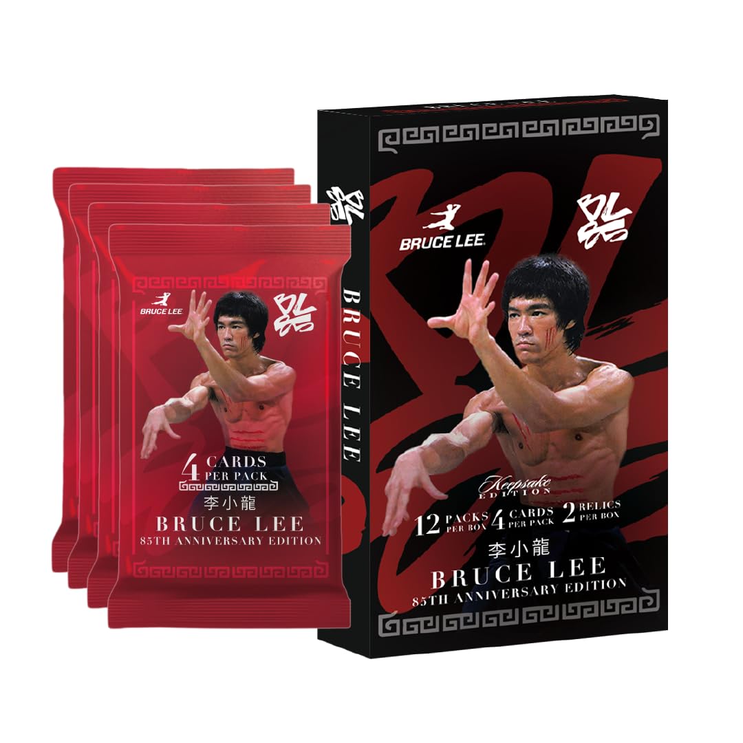 Bruce Lee 85th Anniversary Keepsake Premiere Hobby Box Trading Cards