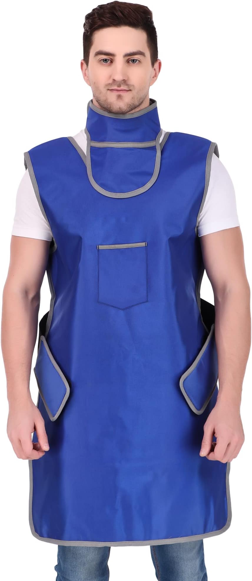 PRESTIGE Lead Apron for X-Ray Protection with Thyroid Collar Lead Equivalency 0.35 mm