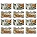 Taste of the Wild Cat Food Variety Pack Box - 2 Flavors (Rocky Mountain Feline with Salmon and Roasted Venison Formula & Canyon River Feline Trout and Salmon Formula) - 3 oz Each (12 of Each Flavor)