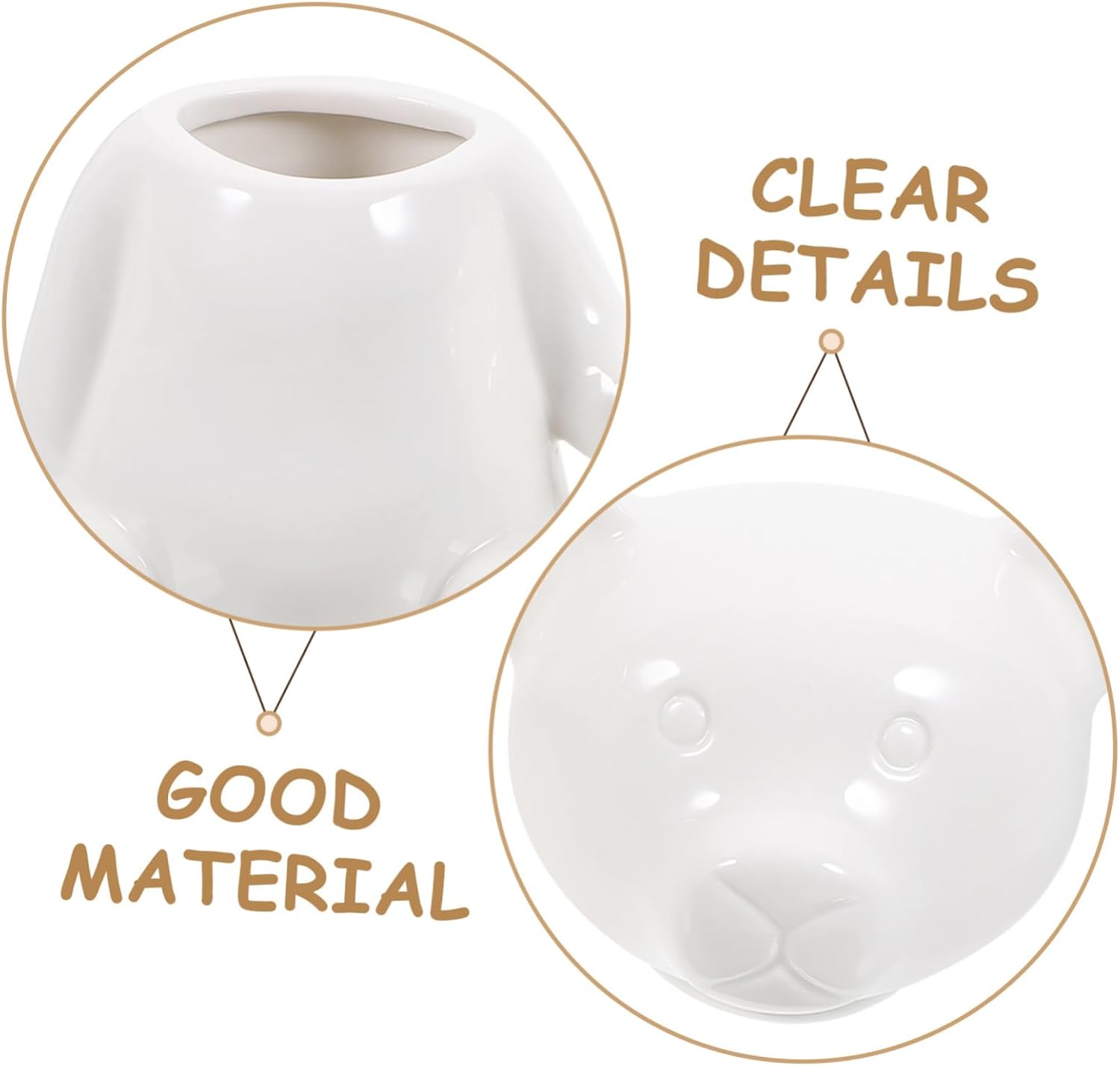 MAGICLULU Cartoon Bear Honey Jar Ceramic Honey Pot Dipper Storage Container Wooden Stick