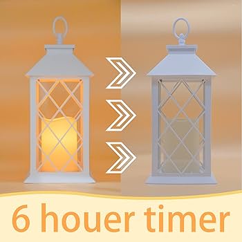 YAKKYO LANTERN ヤッキョウランタン Amazon.com: YAKii LED Vintage Flame Lantern Metal Outdoor