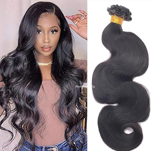 Long Body Wave Pre Bonded Flat Tip Human Hair Extension