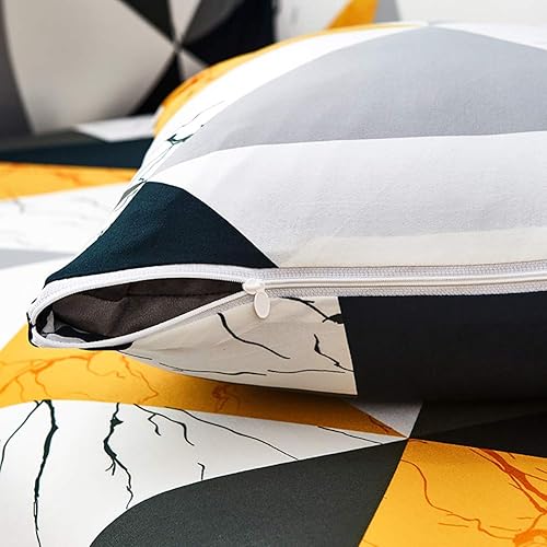 Vista 83 de HOTNIU Funda de sofá seccional de 2 piezas, funda elástica suave para sofá en forma de L, funda de sofá modular moderna con estampado para sala