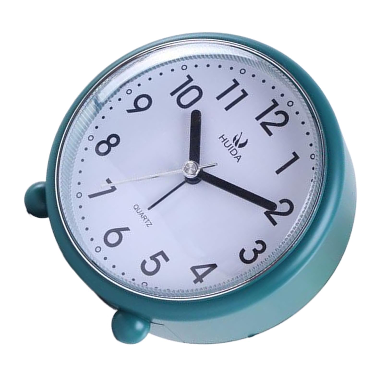 Hsioluted Analogs Alarm Clock 4inch Super Silents NonTicking Night Lights Battery Operated for Bedroom Gift Bedsides Alarm Clock