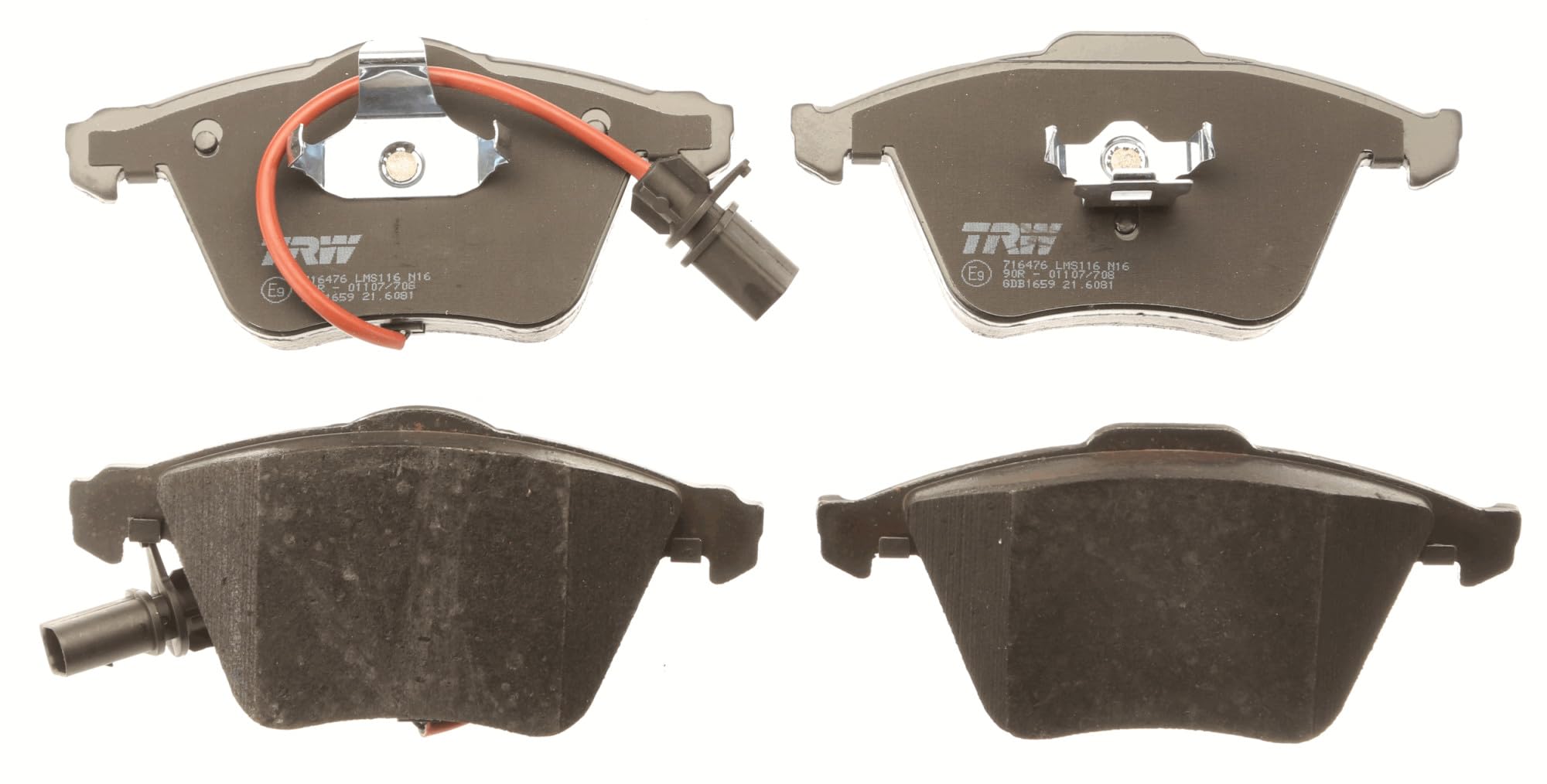 TRW Automotive AfterMarket GDB1659 Brake Pad