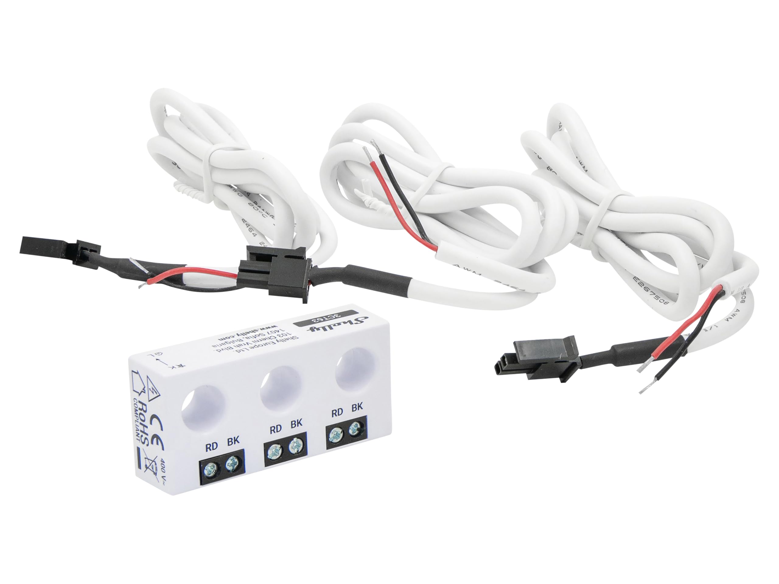 SHELLY Contatore di energia Pro 3EM-3CT63, Wi-Fi, BT, LAN