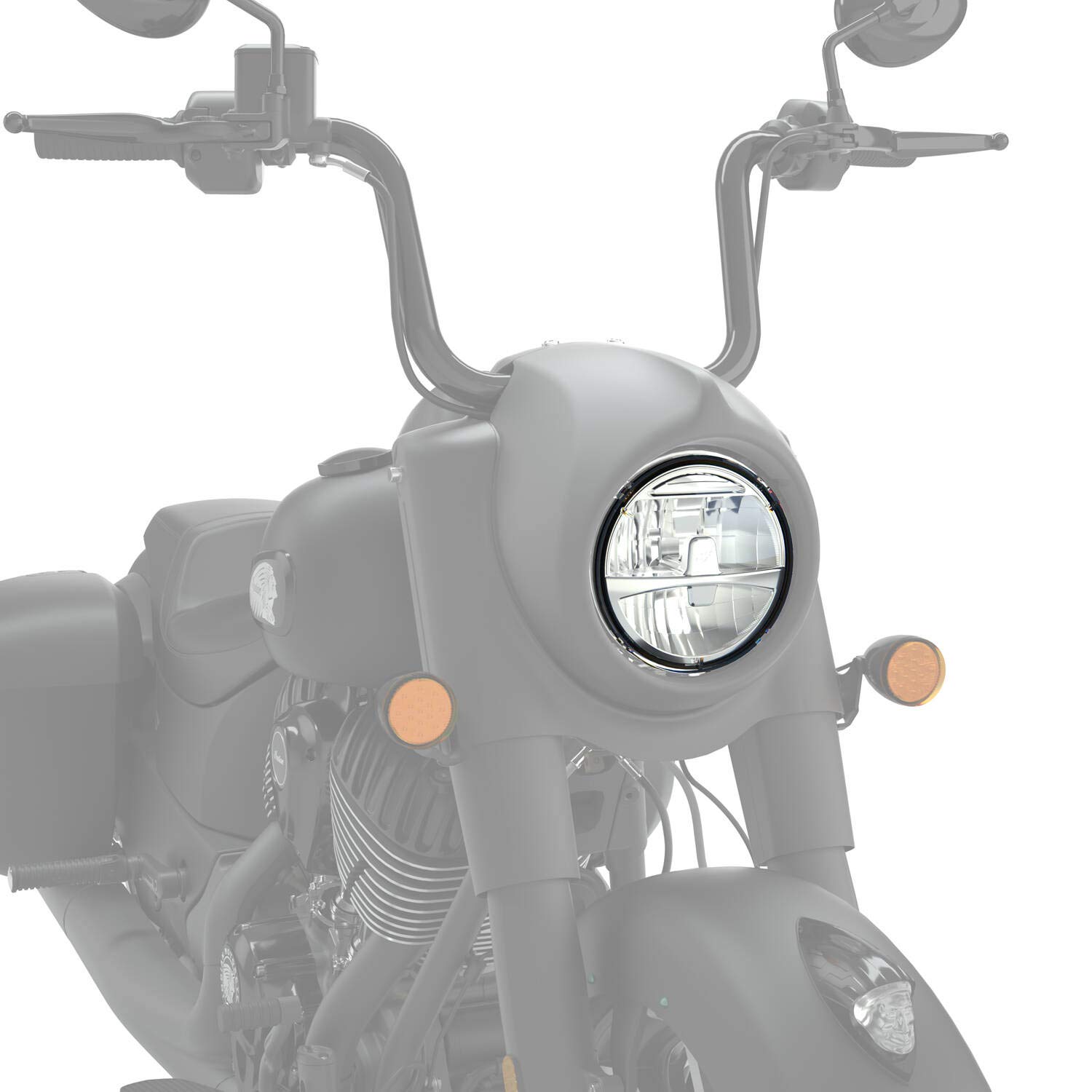 Amazon.com: Indian Motorcycle 7 in. Pathfinder LED Headlight