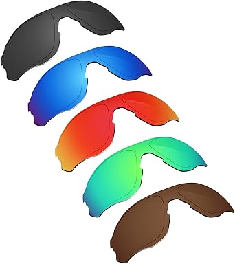 5 Pieces Replacement Lenses for Oakley EV Zero Path OO9308 Pack-BBRGB