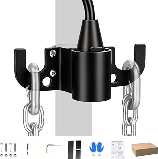 Trailer Chain & Plug Holder for 2"-2¼" Jack, Aluminum Towing Organizer