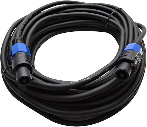 Miniatura 7 de Seismic Audio - SA-122T-PKG23 - Par de altavoces PADJ duales de 12 pulgadas y cables de altavoz de 50' - Club dual de 12 pulgadas,Altavoces de fiesta