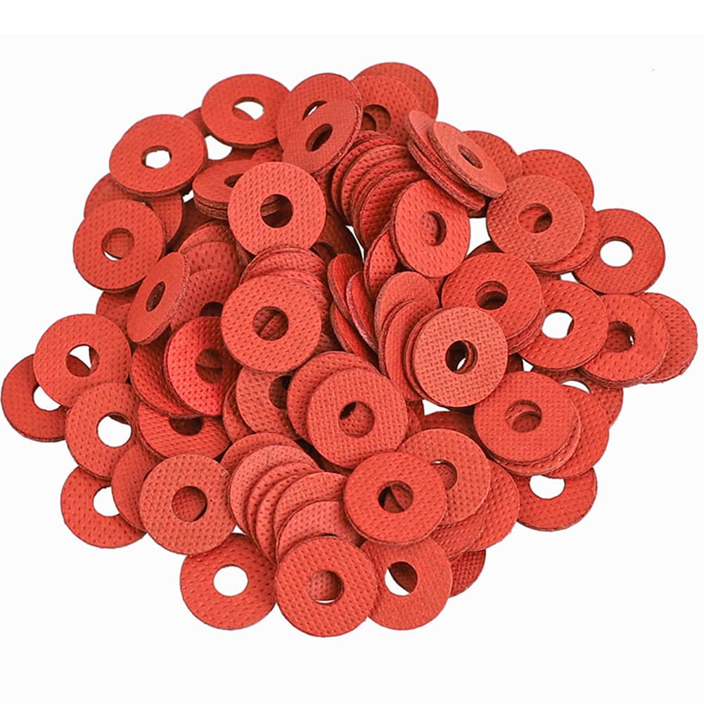 1000 pz Rosso Acciaio Guarnizione di Carta Isolamento Rondella M9x14x1mm Per Elementi Di Fissaggio Dispositivi Di Chiusura Fissi Stampo Meccanico.