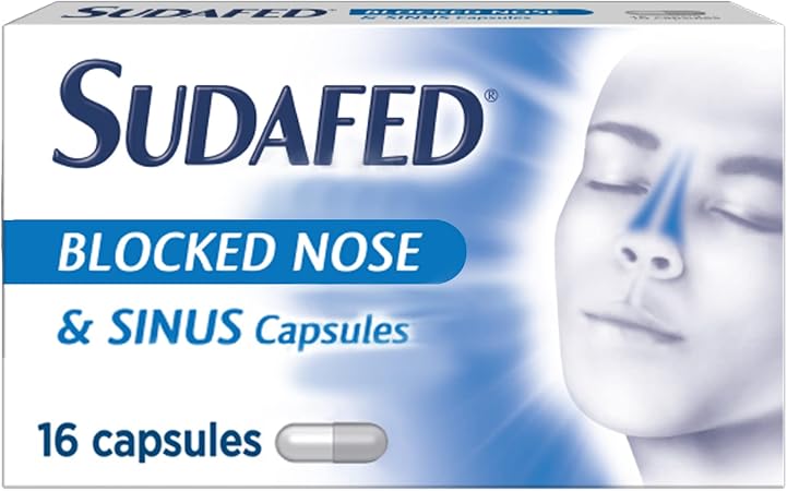 Sudafed Blocked Nose \u0026 Sinus Capsules 