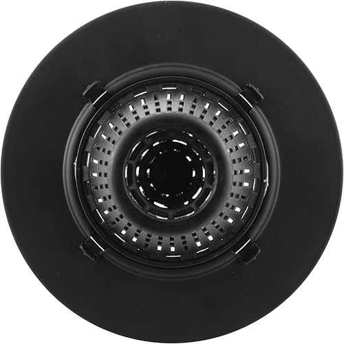 Miniatura 25 de Danco (10739P) Cestas de repuesto para trampa de ducha independiente, prevención de obstrucciones de drenaje de cabello, paquete de 6, color negro