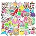 Cute Laptop Stickers Packs for Teen Girls 50PCS,Funny Beach Aesthetic Stickers for Computer,Watter Bottle and Hydro Flask [Not Random]