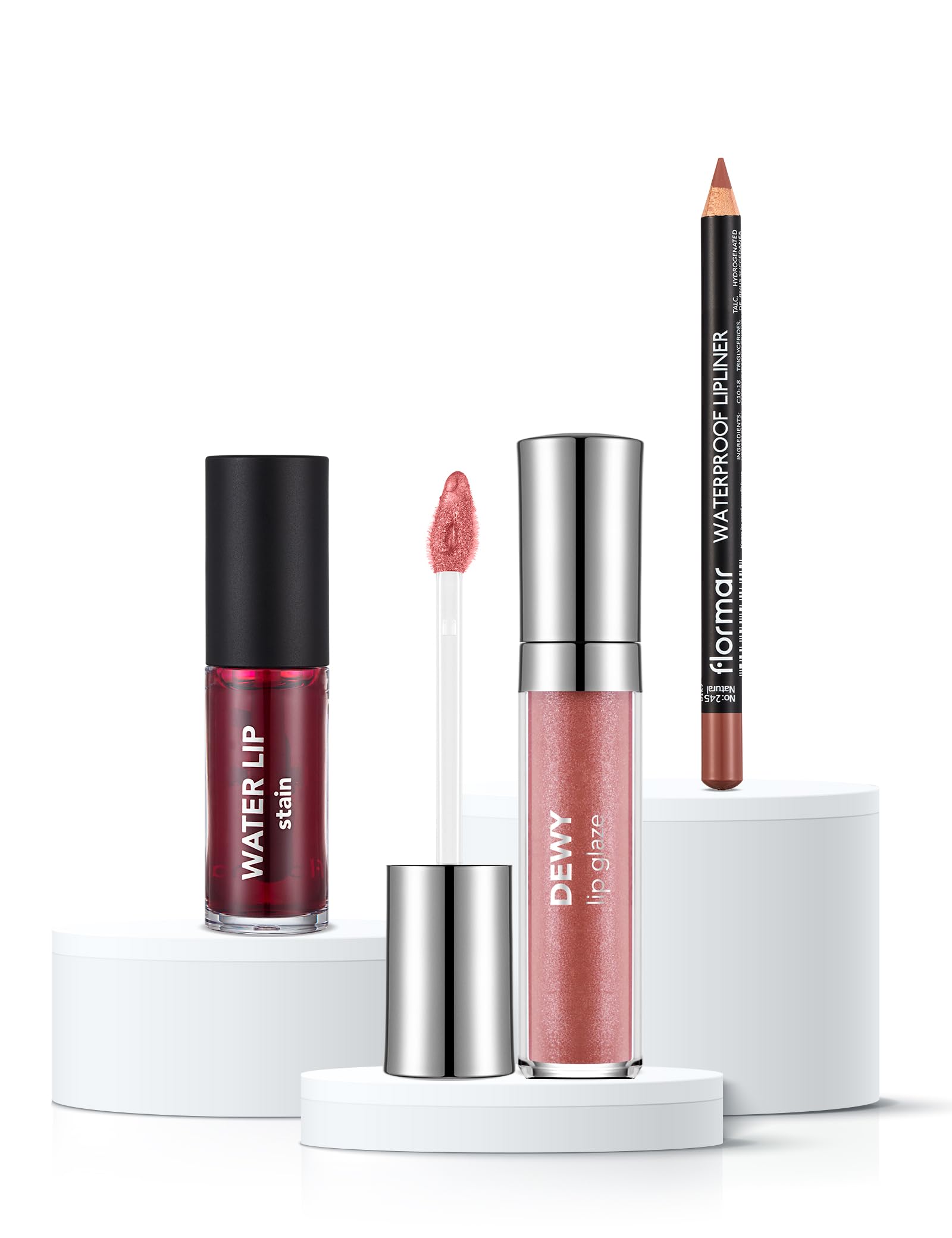 Kissable Trio 3'lü Dudak Makyajı Seti