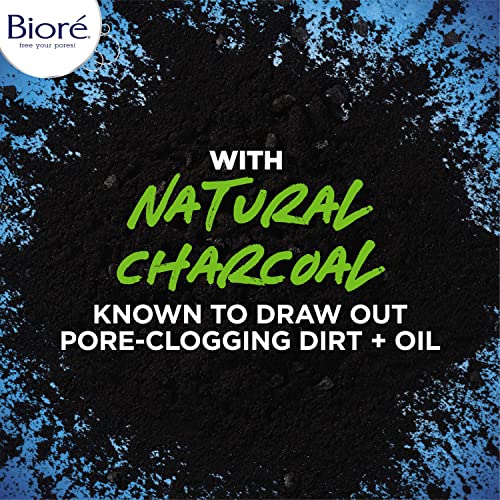 Bioré Deep Pore Charcoal Daily Face Wash, 6.77 Fl Oz, With Deep Pore Cleansing For Dirt And Makeup Removal From Oily Skin #TOP2