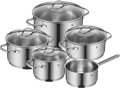 WMF Provence Plus — Batería 9 piezas acero inoxidable