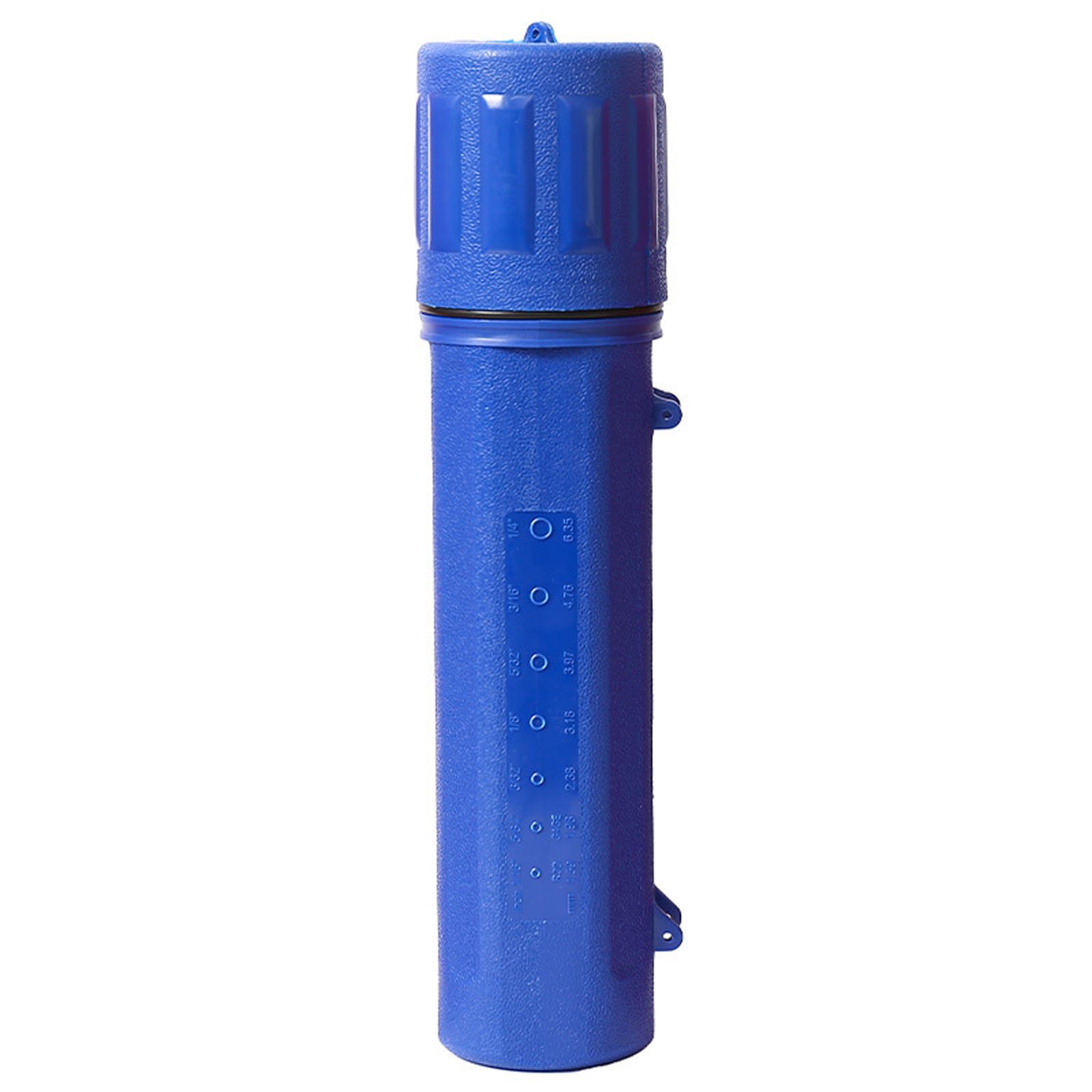 Portable Welding Rod Storage Tube Case with Thermal Insulation for Construction Site Outdoor Repairs Durability Design Portable Welding Rod Storage Tube Case