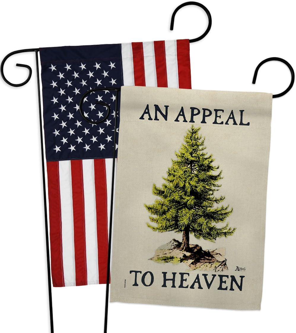 An Appeal To Heaven Garden Flag Pack Washington's Cruisers Vintage Poster Door Decor Gadsden Liberty Pine Tree Yard Sign American Flags For Outside House Banner Gifts Patriotic Decorations Made In USA