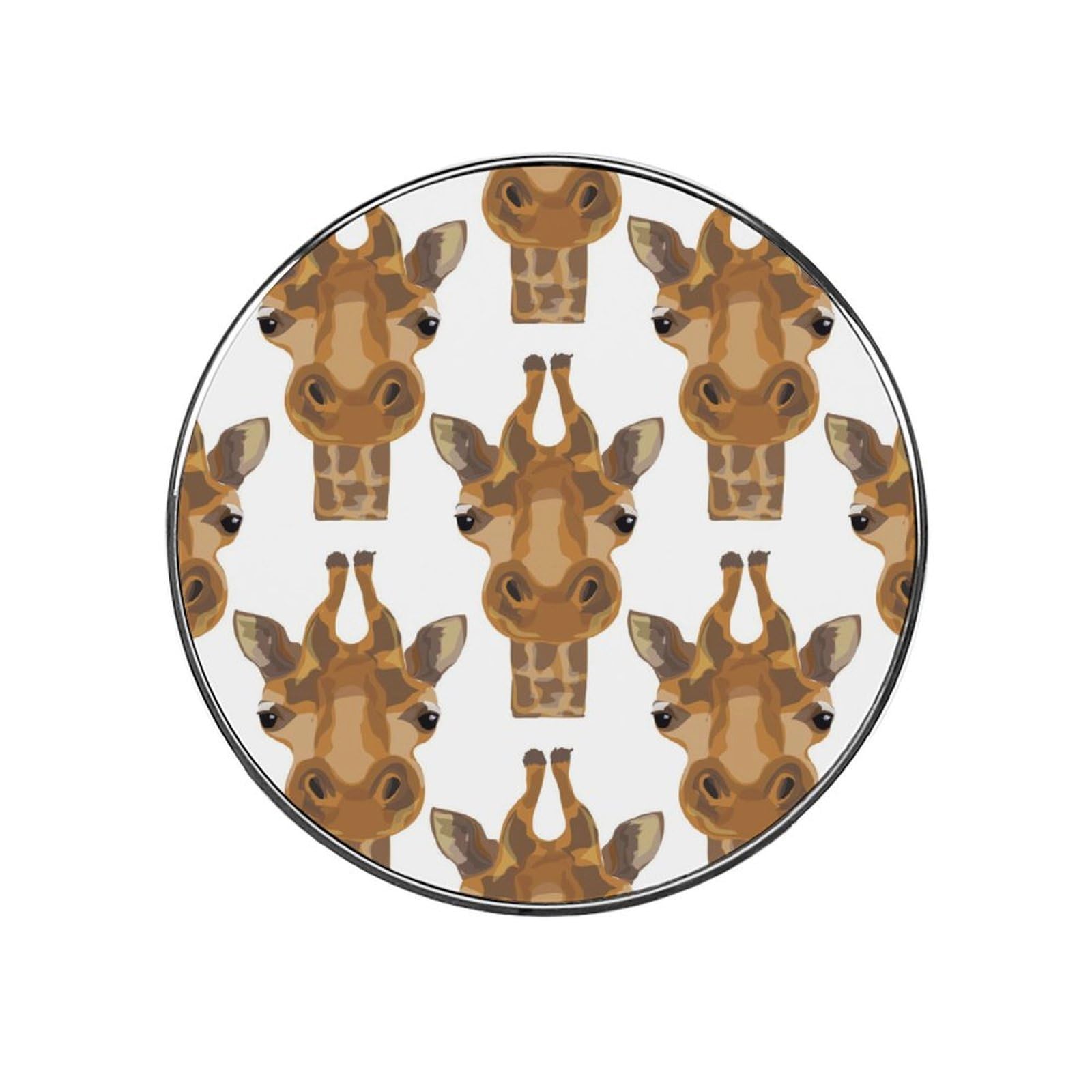 Cute Giraffe Alloy Fridge Magnet For Office Cabinet Refrigerator Whiteboard Photo