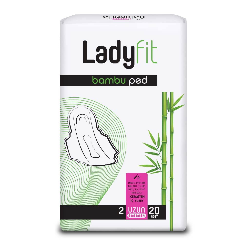 Ladyfit Bambu Uzun 20'li Vegan Ped