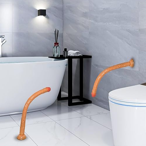 Miniatura 6 de Consoladores sexuales realistas de 19.29 pulgadas, flexibles, ultra suaves, realistas, juguetes sexuales anales para mujeres y hombres, consolador