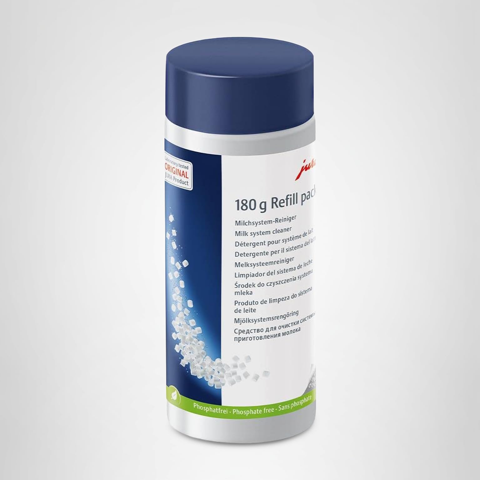 Amazon.com: Jura Milk system cleaner 180g refillable bottle (mini