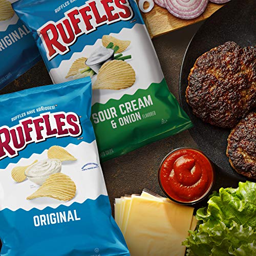 Frito Lay Big Bag Bundle, Dip Chip Variety Pack, (Pack of 4)