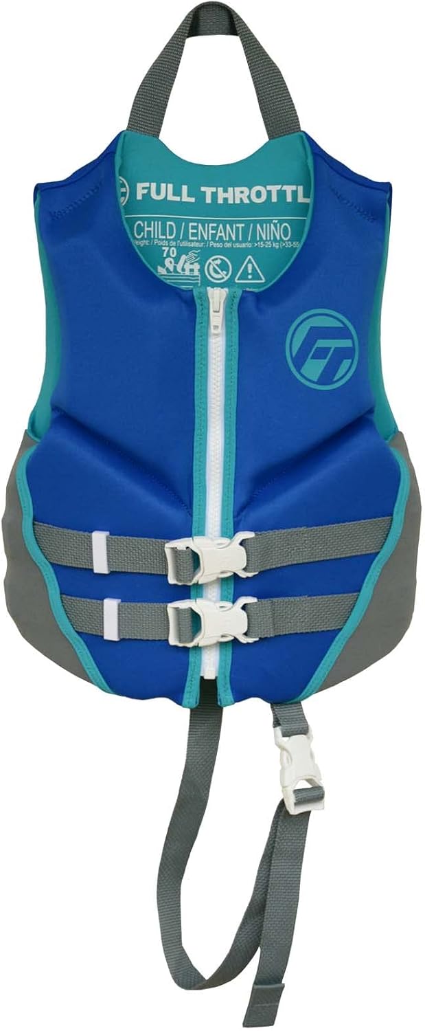 Full Throttle Child's Rapid Dry USCG Approved Life Jacket