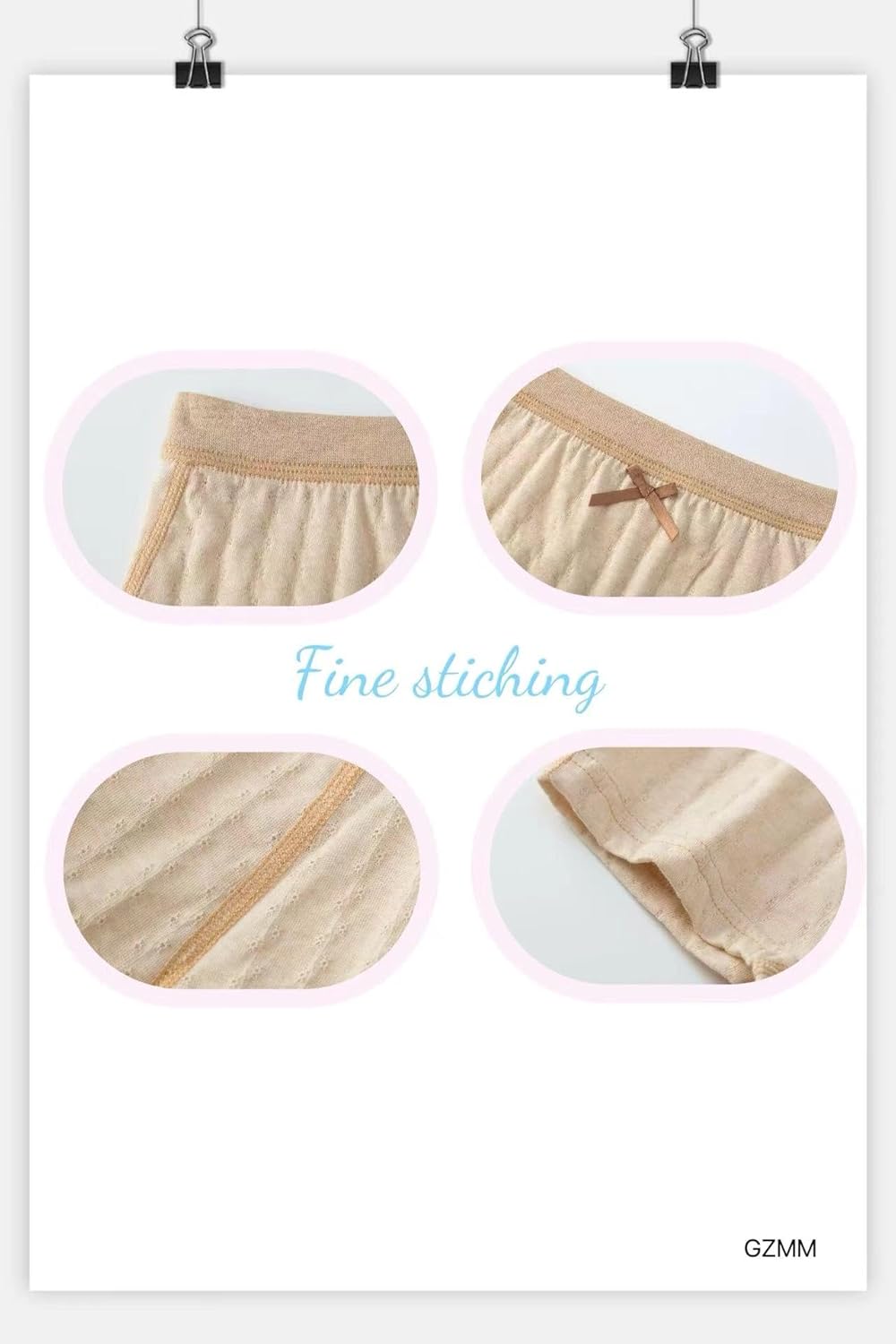 GZMM Girls Organic Cotton Shorties Underwear Toddler Briefs Kids Panties Pack of 3 - Image 7