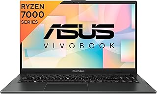 ASUS Vivobook Go 15 (2025), AMD Ryzen 5 7520U Thin & Light Laptop(AMD Radeon iGPU/16GB RAM/512GB SSD/FHD/15.6"/60Hz/Windows 11/M365 Basic (1Year)*/Office Home 2024/Mixed Black/1.63Kg)E1504FA-NJ1505WS