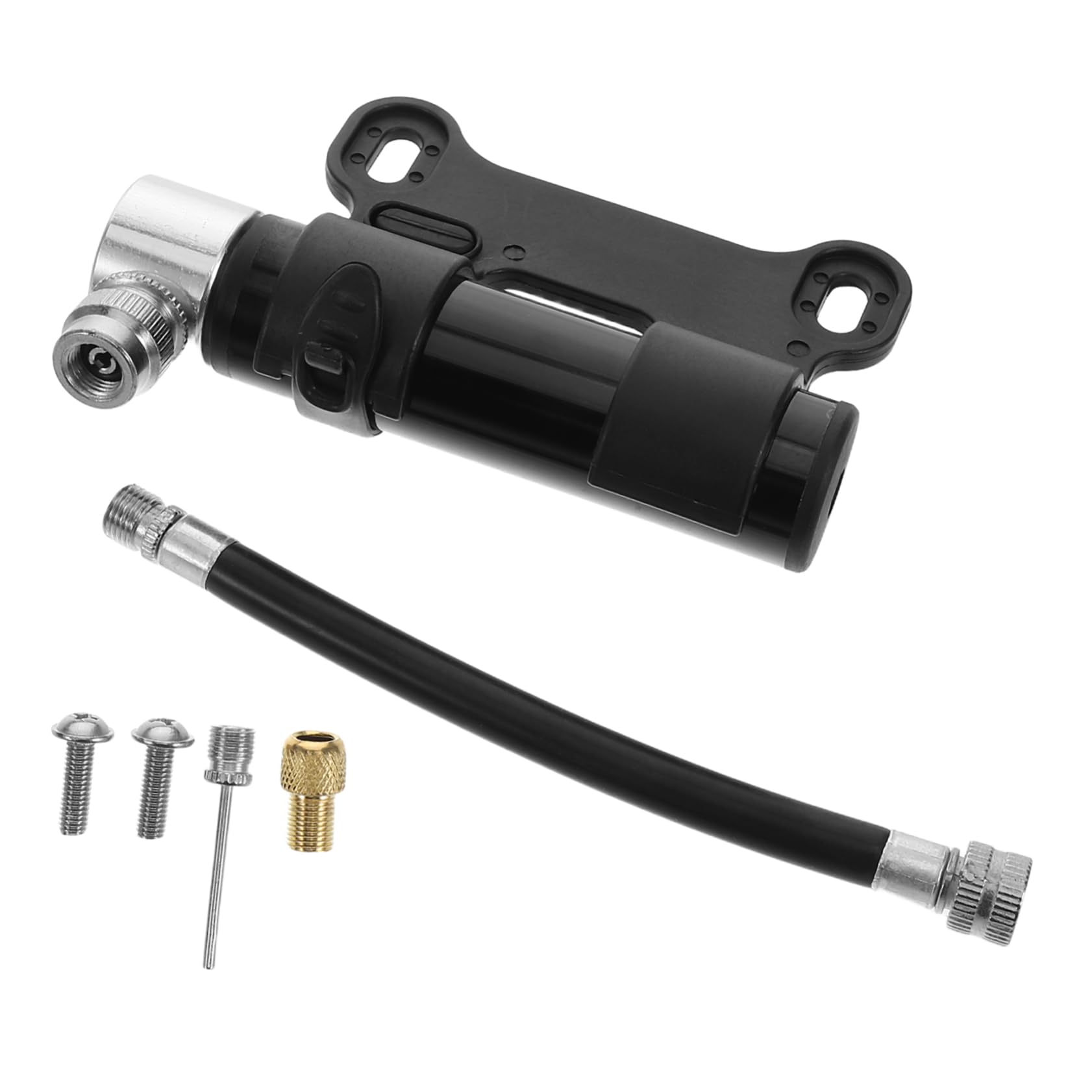 VICASKY 1set Portable Handheld Bike Pump Aluminum Alloy Air Pump Dual Valve Compatibility for All Lightweight Design for Effortless Tire Inflation for Cycling Sports and Equipment