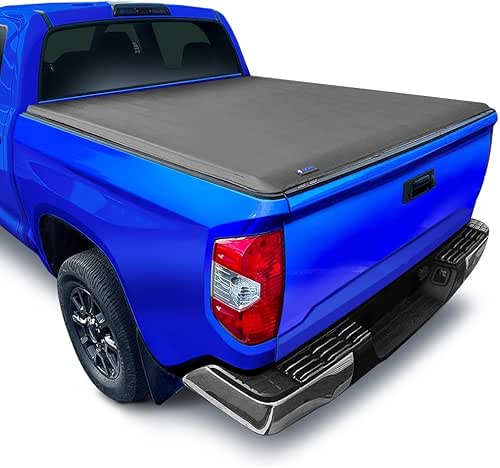 Tyger Auto T1 Soft Roll Up Truck Bed Tonneau Cover