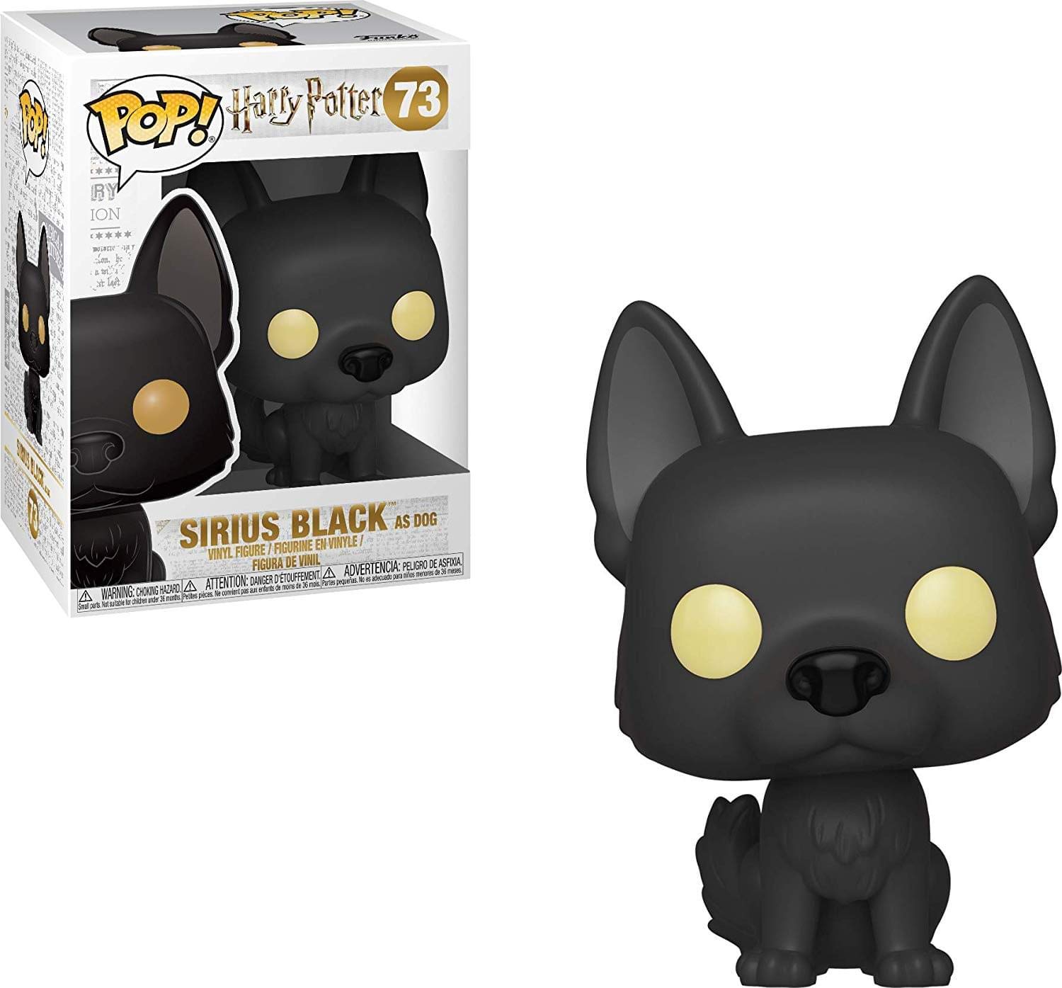 Funko Pop! Vinyl: Harry Potter : Sirius Black As Dog- Figurine en Vinyle à Collectionner - Idée de Cadeau - Produits Officiels - Jouets pour Les Enfants et Adultes - Movies Fans