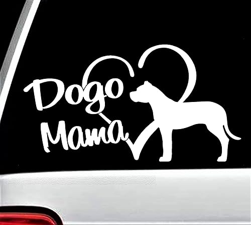 Miniatura 2 de Dogo Mama Decal | Dogo Argentino Vinyl Decal Sticker for Car Window | BG 836