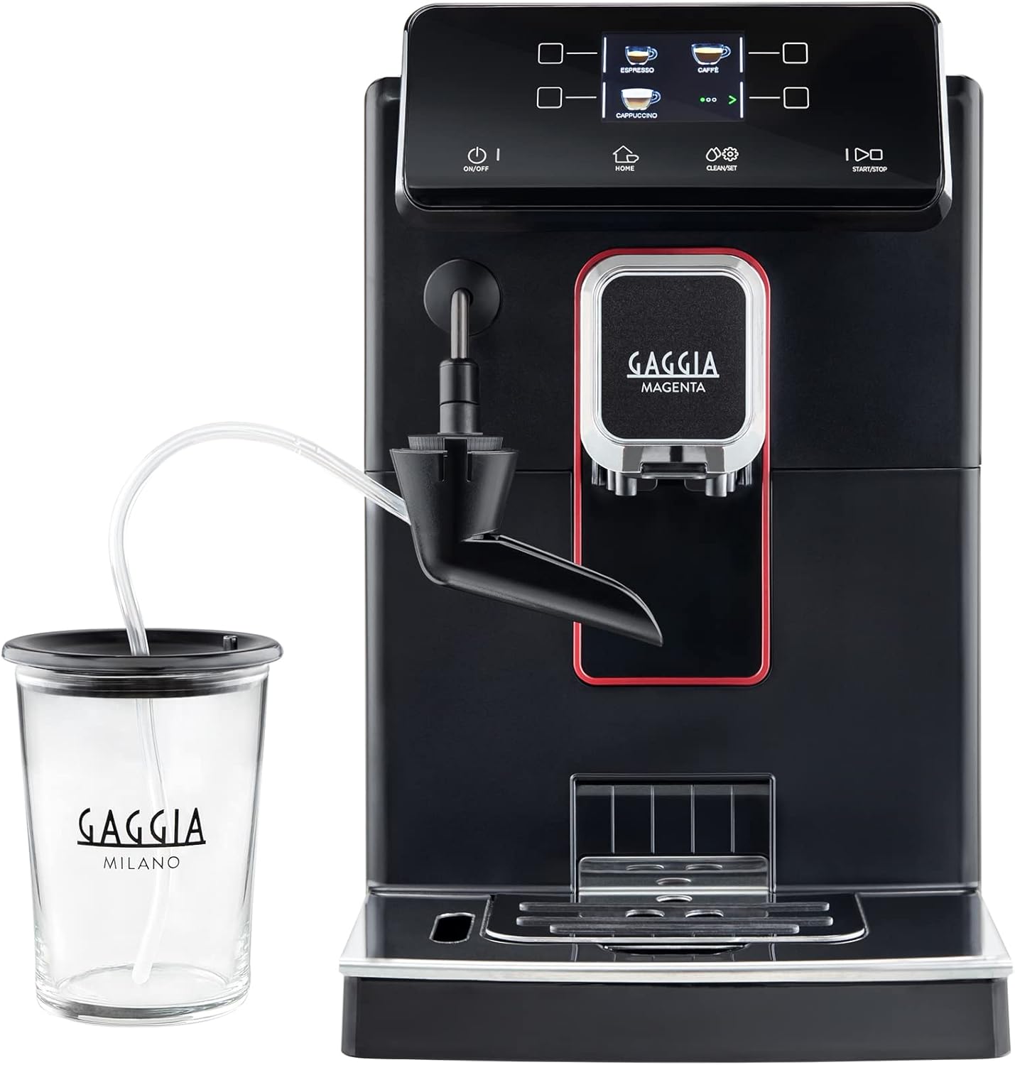 GAGGIA Magenta Milk Automatic Espresso Machine with Milk Carafe