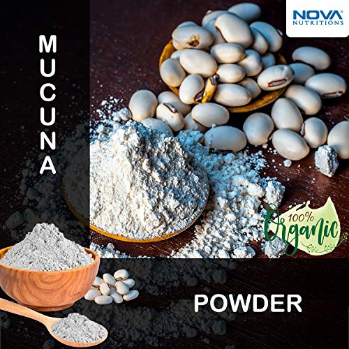 Nova Nutritions Certified Organic Mucuna Pruriens Powder (Contains Natural L Dopa) 16 Oz (454 Gram) #TOP2