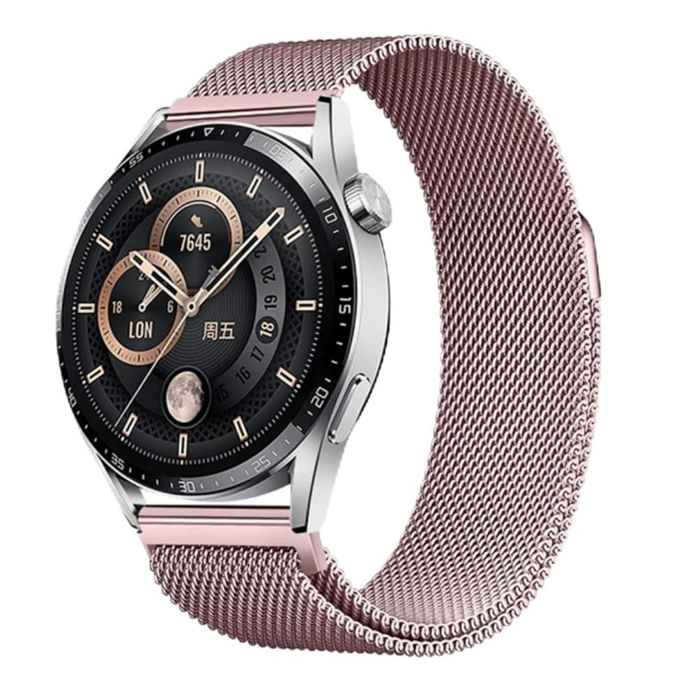 Correa de repuesto de 22 mm para Amazfit Bip 6/Bip 5/Unity/GTR 4/3/3 Pro/2/2e/47 mm/Pace/Stratos 2/2S/3/Balance pulsera de 46 mm, ajustable de acero inoxidable
