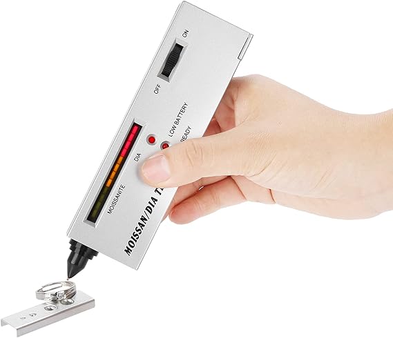 Diamond Tester, Practical Jewelry Diamond Selector II, Moissanite Tester, Portable Testing Tool Set, Simple and Accurate Operation for Novice and Expert