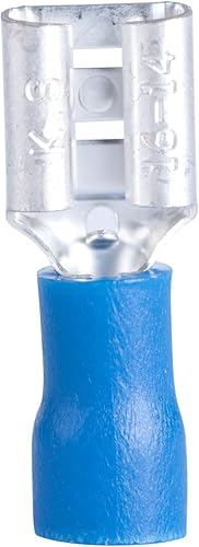 Gardner Bender 20-143F Disconnect Female, Vinyl-Insulated Barrel, 16-14 AWG, Blu