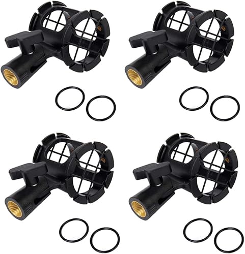 Baosity 4er Mikrofon Shock Mount Mikrofonhalter Halterung fA r Radio Broadcasting Studio Baosity 4er Mikrofon Shock Mount Mikrofonhalter Halterung fA r Radio Broadcasting Studio