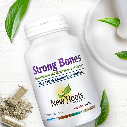 Miniatura 3 de Strong Bones - Calcio, magnesio, vitamina D3, VIT C, K2 biodisponible (MK-7) - OGM, soja, sin gluten - Suplemento para la salud ósea - (90 cápsulas