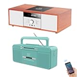 WTB-797 Nostalgic Bluetooth Stereo System and WTB-795 Cassette Tape Player