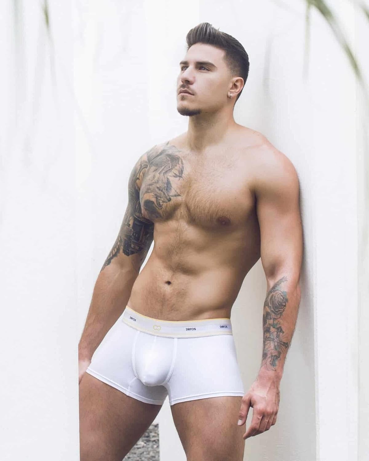 2eros - Mens Trunks Underwear - Adonis Trunk White