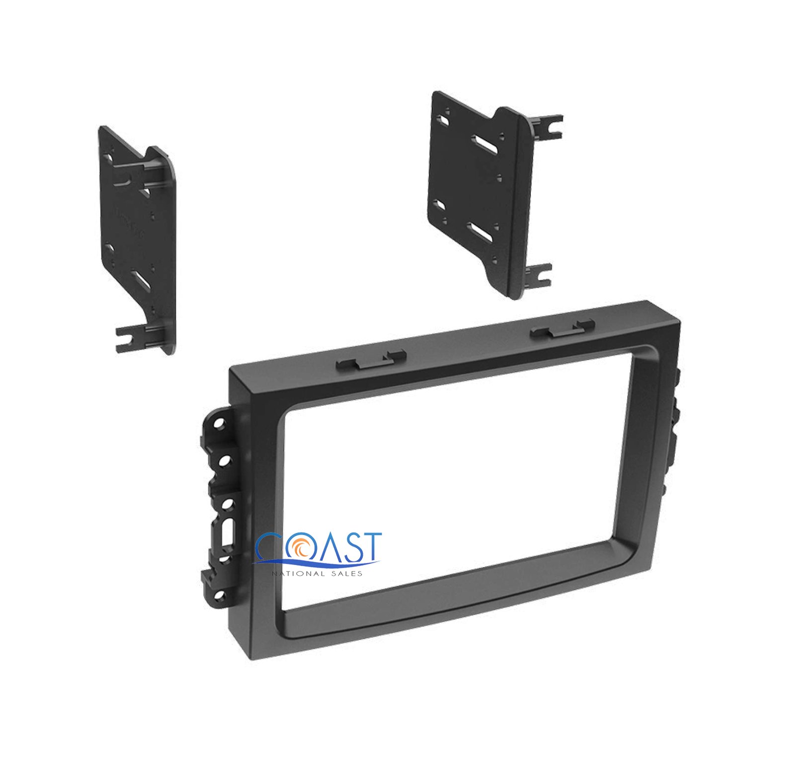 Xscorpion CHR-K0408DD Single/Double DIN Stereo Installation Dash Kit for Select 2005-2007 Chrysler/Dodge/Jeep Vehicles