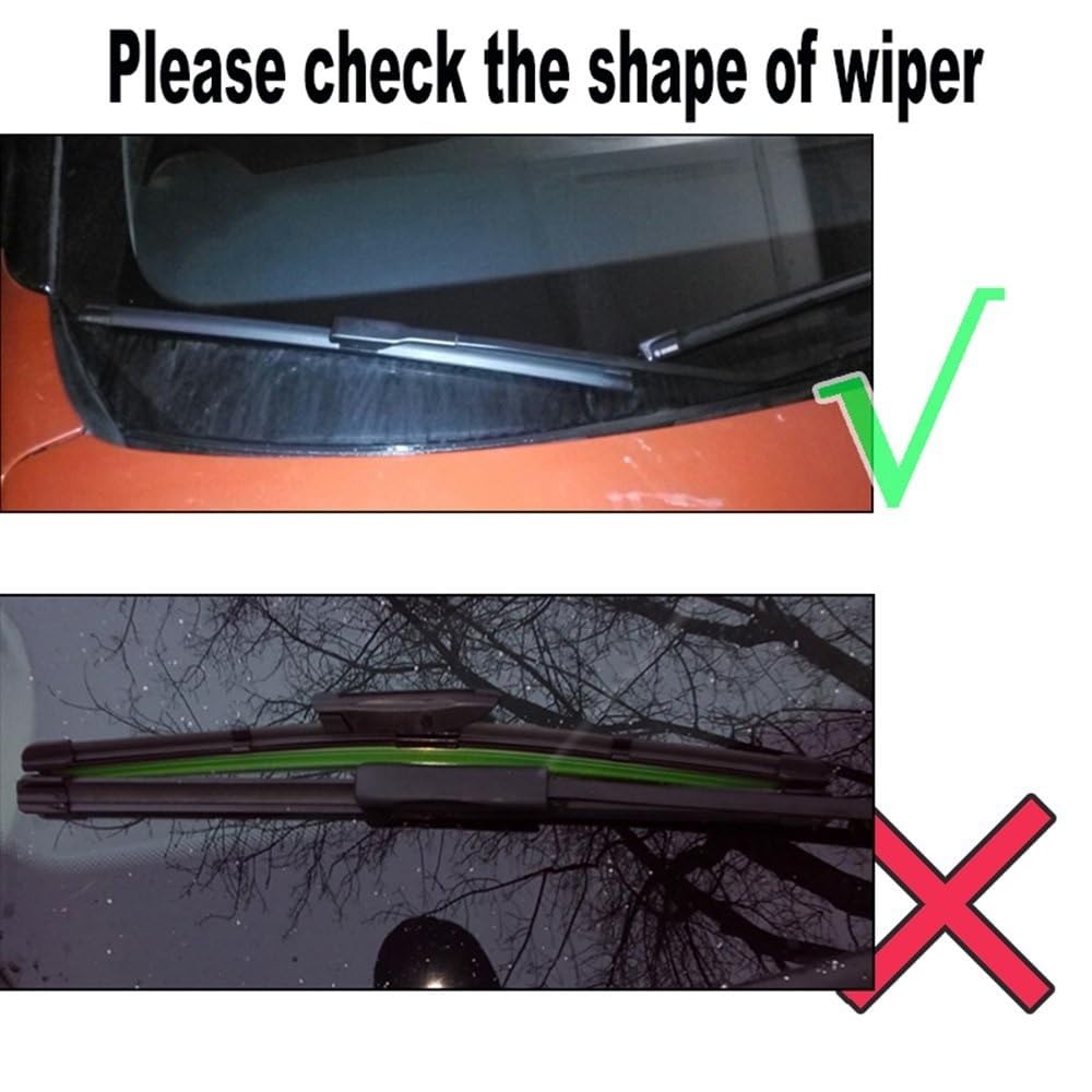 spazzola tergicristallo posteriore Spazzole tergicristallo anteriori e posteriori per Renault per Captur Kaptur 2016-2020 Parabrezza Spazzole per finestrini 26"+16"+12" spazzole tergicristallo