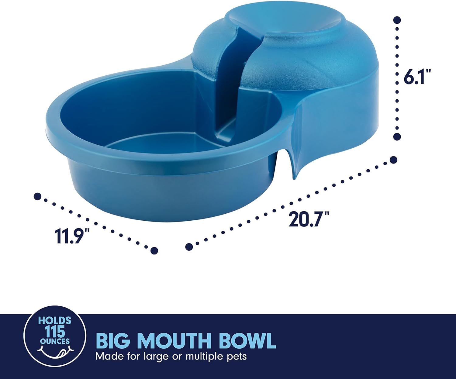 Hydrate Your Pets: A Review of the Petmate Big Blue Outdoor Water Bowl