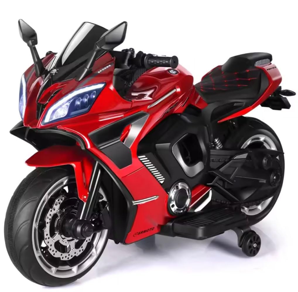 See full amazon price history chart for LittleFlyer Rechargeable Battery Operated Ride on Bike for Kids, Electric Toy Bike with Leather Seat, Wheels Lights, Music and Key Start for Kids of Age 2 to 10 Years (Red) LittleFlyer Rechargeable Battery Operated Ride on Bike for Kids, Electric Toy Bike with Leather Seat, Wheels Lights, Music and Key Start for Kids of Age 2 to 10 Years (Red) (B0DBZ8P6WC) Amazon Price History, Amazon Price Tracker