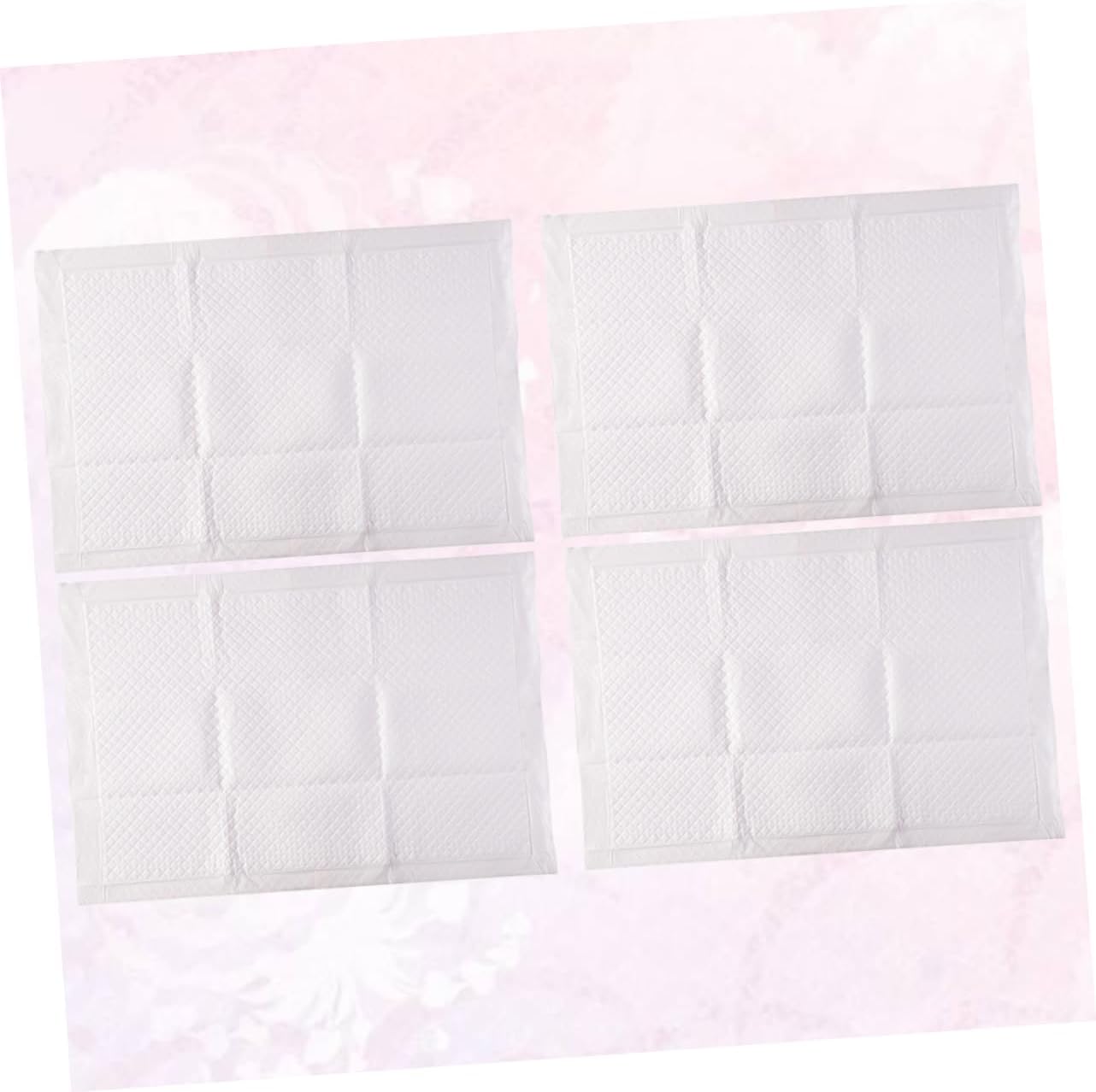 BESTYASH 8pcs Disposable Cotton Post-Care Mats for Women Super Absorbent Leak-Resistant Design for Postpartum Use Individually Wrapped for Convenience Soft and Comfortable