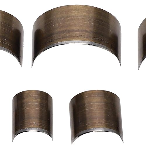 Miniatura 8 de Juego de cortadores, de cuero en forma de V o medio redondo, correa de cuero, herramientas de perforación para manualidades, correa, cartera y bolsa